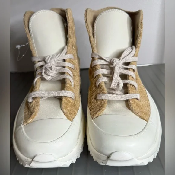 Converse run star hike platform sneakers chunky platform Corduroy High-Top NWOT - Picture 5 of 8